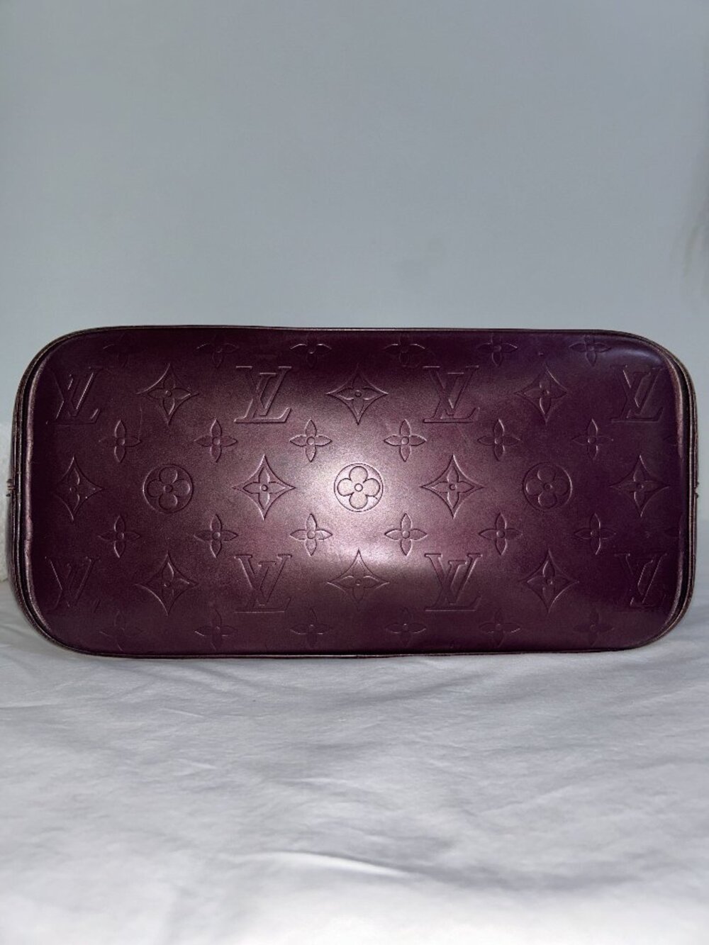 Louis Vuitton Monogram Vernis Houston Tote Burgundy - Picture 11 of 13